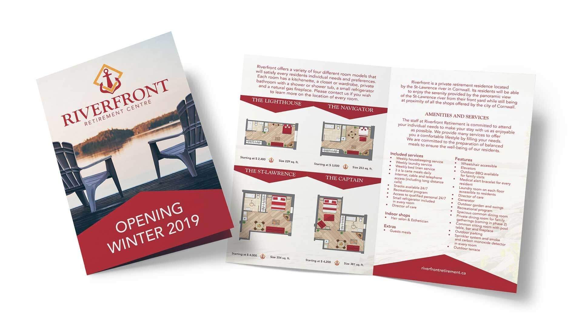 Riverfront Retirement Centre - Print - Brochure