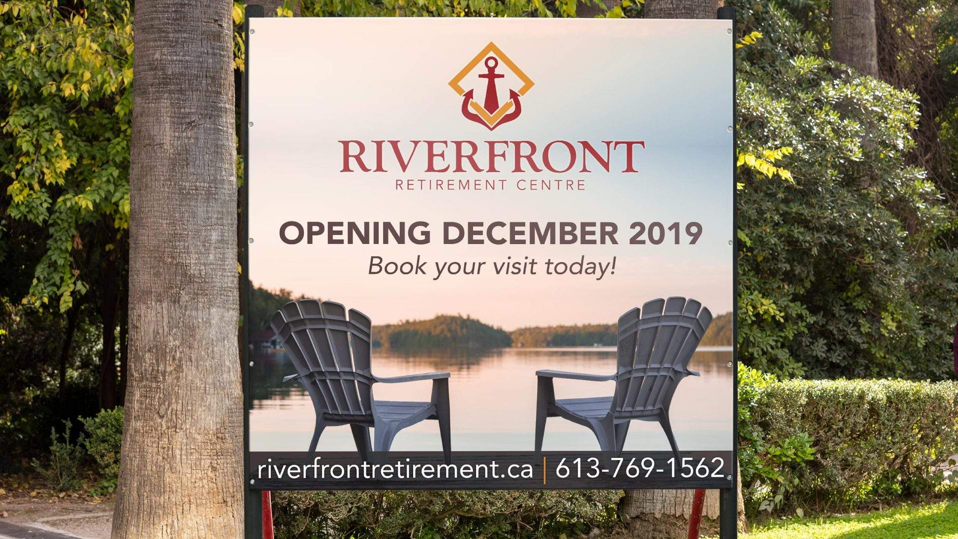 Signage & Wraps - Riverfront Retirement Centre - Billboard