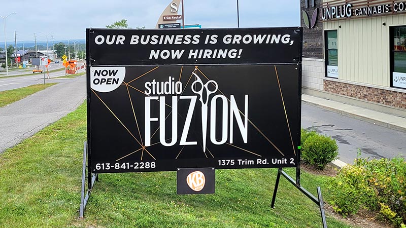 mobile rental signs examples studio fuzion