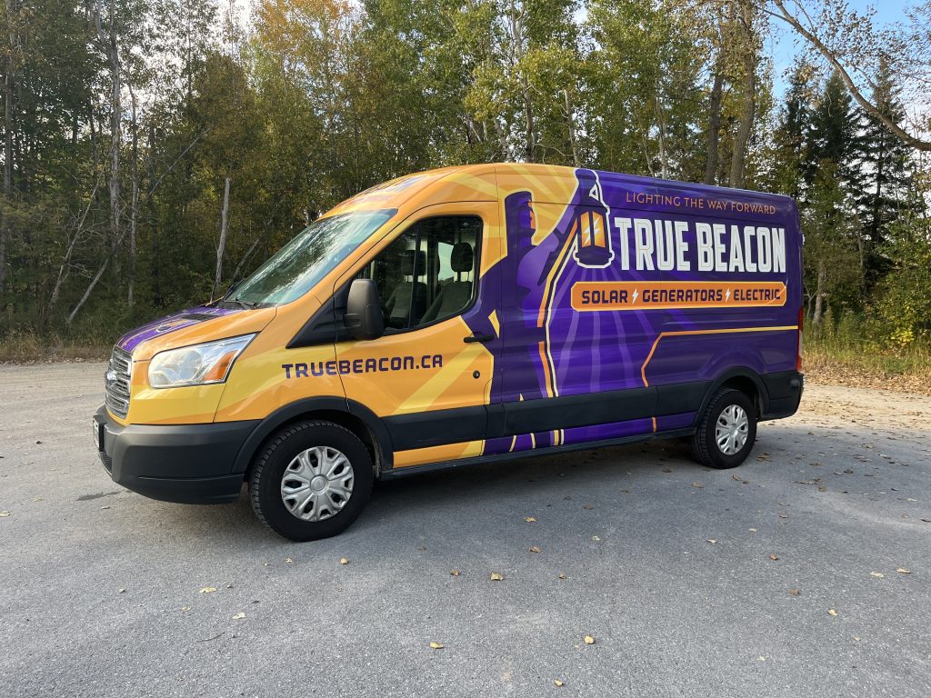 True Beacon Van Wrap 